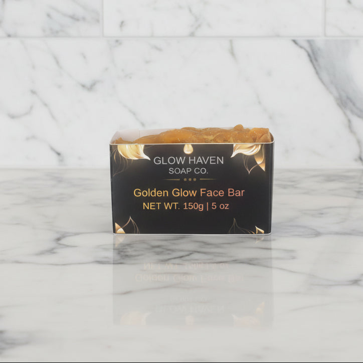 Golden Glow Face Bar Soap