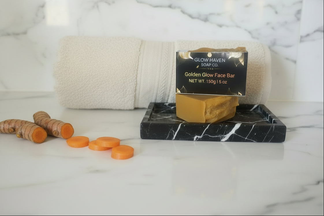 Golden Glow Face Bar Soap