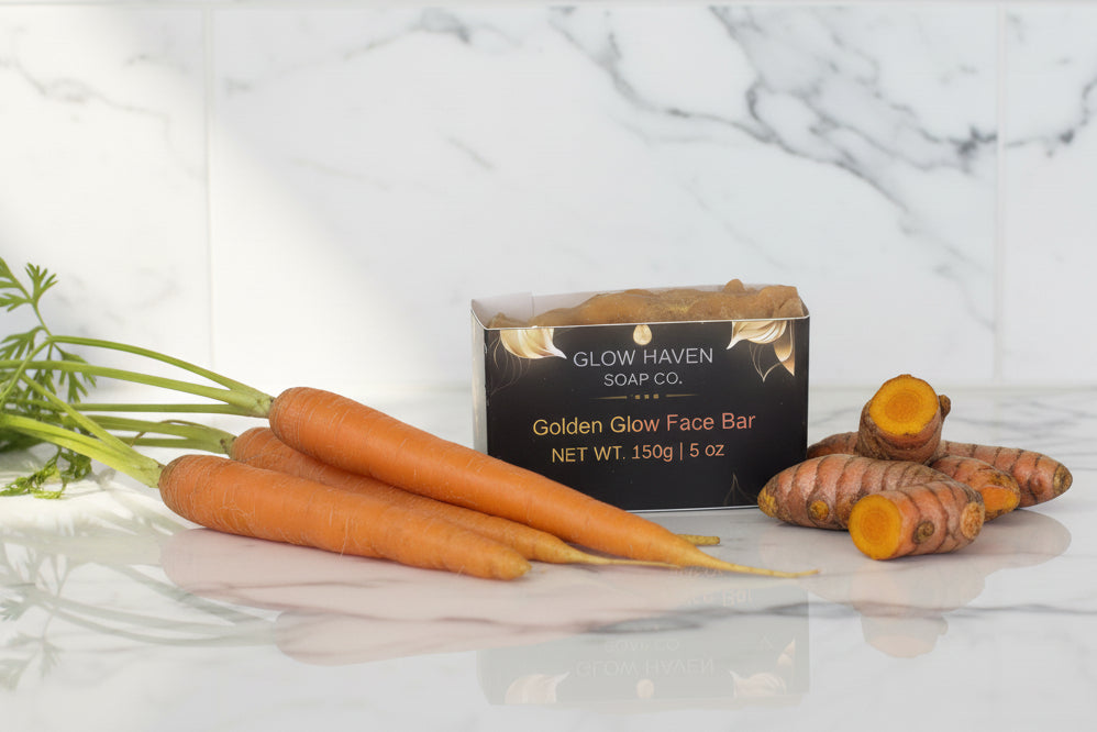 Golden Glow Face Bar Soap