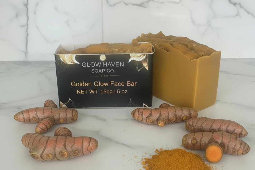 Golden Glow Face Bar Soap