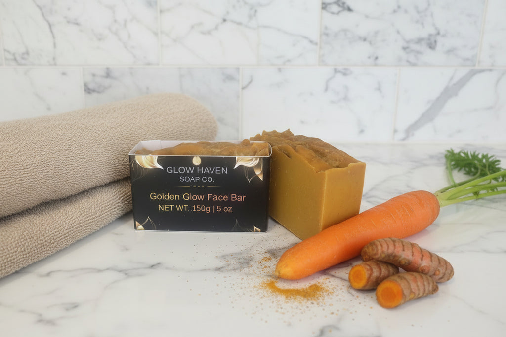 Golden Glow Face Bar Soap