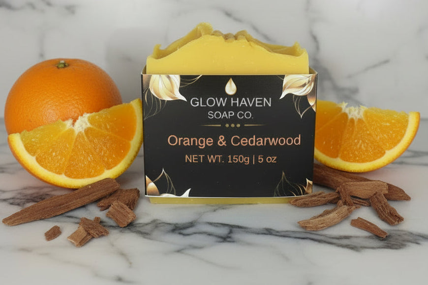 Orange and Cedarwood Bar Soap