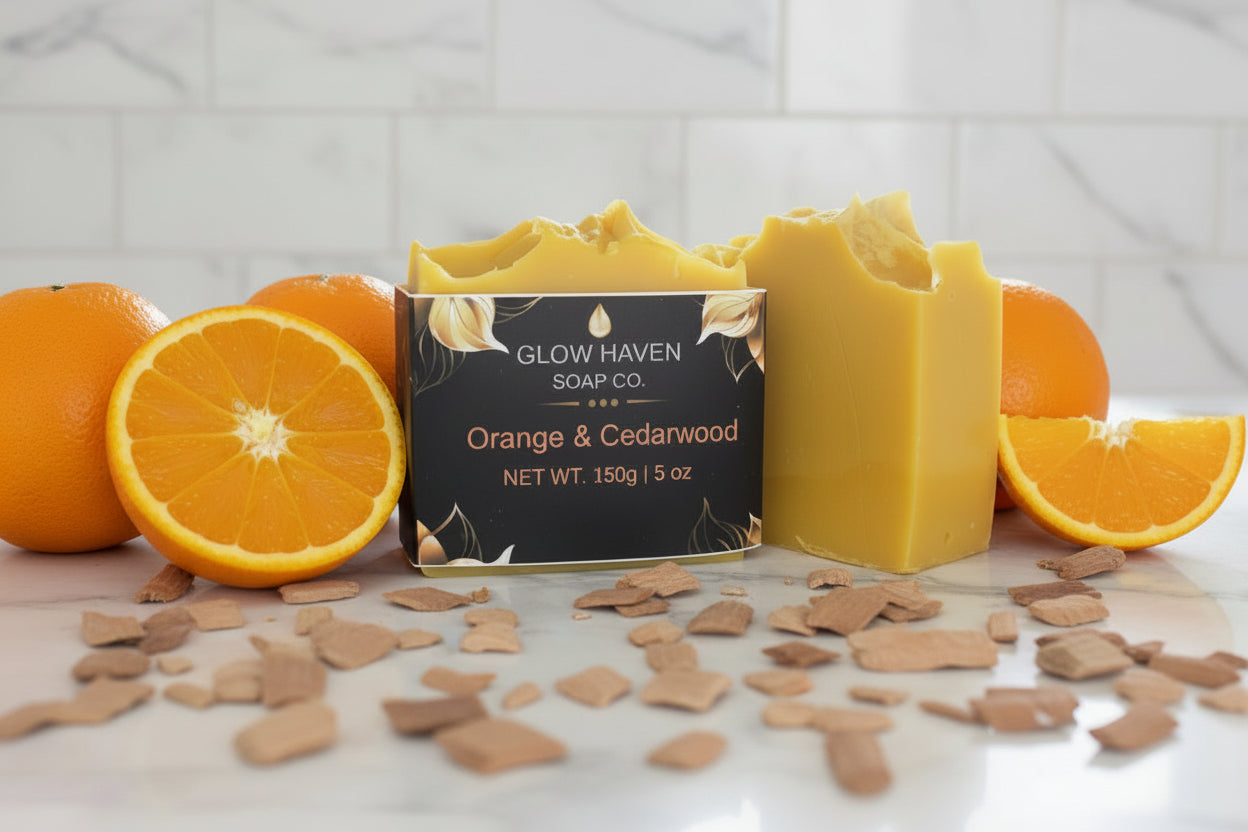 Orange and Cedarwood Bar Soap
