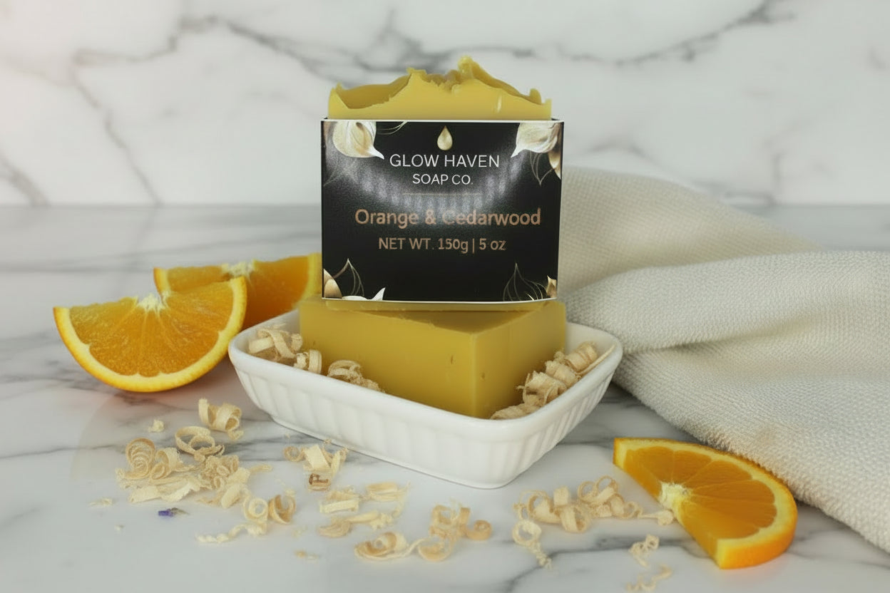 Orange and Cedarwood Bar Soap